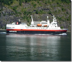 Hurtigruten Mail boat