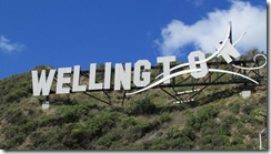 Windy Wellington Sign