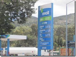 gasoline prices in Athens