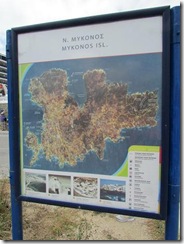 Mykonos Island Map