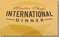 International Dinner